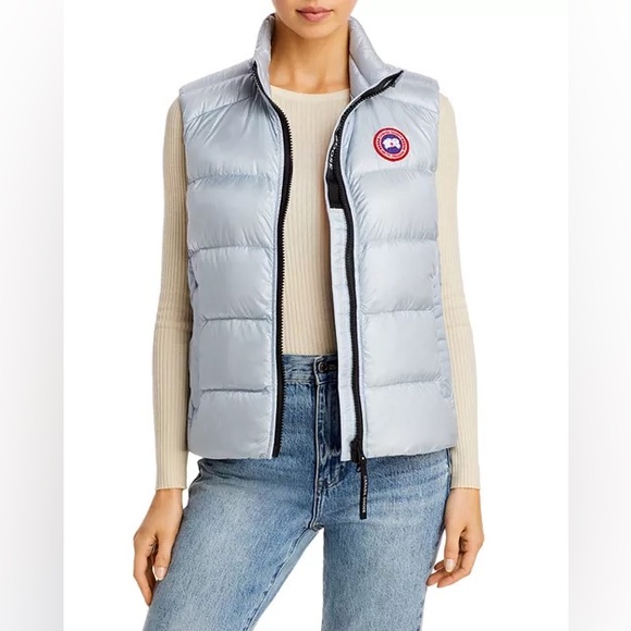 CANADA GOOSE Women Cypress Down Vest Dawn Blue S NEW $595 - Picture 1 of 6